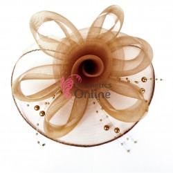 Voaleta pentru decor par cu clema de prindere VTL002MM Capucino